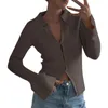 Women's Sweaters Sweater Cardigan Long Sleeve Top Flare Bottom Ladies Cotton Blouses Teal Tunic