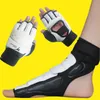 Protezione Taekwondo Sanda Training Paramani e Banket Match Equipaggiamento protettivo Protezione per i piedi WTF Attrezzatura per kickboxing 231226