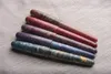 Bellissimo modello penna stilografica in legno stabilizzato pennino Iraurita inchiostro per scrittura forniture per ufficio scolastico regalo assemblaggio manuale 231225