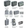 7 8 9 10 PCS Set Travel Organizer Storage Bags Suitcase Packing Cubes fodral Portabla bagagekläder Sko TIDY POUCH FOLLING 231226