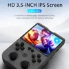 Ampown XU10 Handheld-Spielekonsole, 3, 5-Zoll-IPS-Bildschirm, 3000-mAh-Akku, Linux-System, integrierte Retro-Spiele, tragbares Video 231226