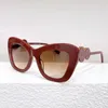 Lunettes de soleil VE pour femmes hommes Designer Cat Eye Original extérieur haute qualité dégradé pilote lunettes lunettes 2857