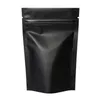 300pcs Mylar Stand Up Feuille d'aluminium Clear Package Pack Sacs pour le stockage du café alimentaire refermable Zip Lock Sac d'emballage en gros Hklhi Vkrtm