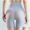 Femmes Shapers Femmes Taille Minceur Shapewear Femmes Body High Tra Sha Pantalon Sans Couture Contrôle De La Glace Soie Ventre Short Mince Lifter Mais Otpwk