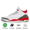 nike air jordan retro 3 Jumpman 3 3s UNC scarpe da basket da uomo da donna Laser Orange Red Cement Varsity Royal Fragment DNM Fire Red formatori scarpe da ginnastica