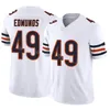 Teamvoetbal 53 TJ Edwards Jerseys Kinderen Man Vrouw 49 Tremaine Edmunds 29 Tyrique Stevenson 57 Jack Sanborn 2 DJ Moore 21 DOnta Foreman 23 Roschon Johnson Stitched