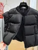 Dames Donsparka's Korea Chic Opstaande hals Effen Rits Donsvest Casual Losse mouwloze tanktops Herfst Winter 2023 Mode Korte jassen Parka's J231226