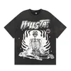 Haute qualité Hellstar Hommes T-shirts Hommes Femmes Hellstar T-shirt Chemises de créateurs pour hommes Vêtements d'été Mode Couples Coton Tee Casual Femmes T-shirts à manches courtes