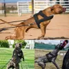 調整可能な犬の重量プル​​トレーニングハーネスミディアムワーク犬ハスキーハーネスベスト231225