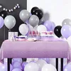 Table Cloth 1Pcs Gradient Color 137 274Cm Plastic Shiny Polka Dots Disposable Waterproof Tablecloth For Wedding Party Decoration