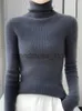 女性のセーター女性タートルネックセーター秋の冬のスリムベーシックボトムプルオーバー100％メリノウールソフトカシミアニウェア韓国ファッショントップJ231226