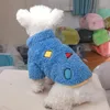 Köpek Giyim Pet Giysileri Kış Sonbahar Kazak Kedi Moda Yün Ceket Küçük Tatlı Kat Yavru Şirin Sweatshirt Dachshund Chihuahua Yorkie