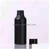 10pc 30ml 50ml 100ml 150ml voyage portable noir aluminium bouteille vide vaporisateur emballage cosmétique conteneur Y220428 livraison directe Dhiwi