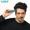 Trimmer VGR Hår Clipper Watertproof Hair Trimmer Cordless Hair Cutting Hine Tblade Haircut Transparent Zero Cutting Hine V961