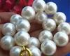 Necklaces DYY+++817 Rare Huge 20mm south sea White Shell Pearl Necklace 18''