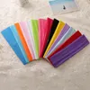 14 pçslot esporte yoga headbands moda macio elástico algodão sweatband elástico bandana para mulher homem menina 231226