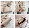 Women Shoulder Handbag Easy Bag Making Kit Handmade DIY PU Leather Bag Knit Set Material Accessories for Hand Sewing Bag 231226