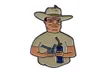 Heady Festival cartoon Broche de wijste mensen Texanen Hank Hill DAB meme Emaille Pin S100085434901