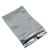 20 storlekar aluminiumfolie påsar klara för zip återförslutningsbar plastlås förpackningspåse blixtlås mylar väska paket påse självförsegling cqhnv pomlf