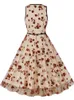 Vestidos casuais verão mulheres vestido retro 1950s 60s feminino damasco pinup rockabilly sexy festa vintage túnica vestidos mujer