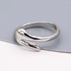 Cluster Rings Classic Style Simple Open Round Drip Ring Adjustable Woman 925 Sterling Silvers Cute For Children Fine Jewelry Gifts