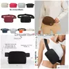 Lüks Lu Fanny Pack Her yerde kemer çantası tasarımcısı serseri yoga bumbag naylon bayanlar erkek açık polar shoder crossbody bel çantası dhaao