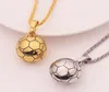 Whole Football Pendant Necklace For Men Chain Soccer Ball Hip Necklaces Male Sports Fans Men Accessories Christmas Gift7496805