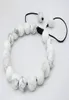Bracelet Shamballa en pierres précieuses, perles rondes en pierre turquoise blanche de 10mm, 3368830
