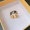 2022 designer Quality Extravagant channel set Love Band Ring Gold Silver Rose Stainless Steel letter Rings Fashion Women men weddi2273