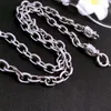 Chaînes 20-36 pouces de longueur en acier inoxydable hommes femmes collier chaîne style chinois "chinois long"