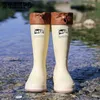 Rubber Boots Women Bound Feet Waterproof Rain Boots Anti Slip Couples Outdoor Water Single Shoes Long Drum Rain Boots Men 231226