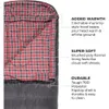 Saco de dormir XL - Saco de dormir durável e quente adequado para adultos e crianças - Acampar torna-se fácil incluindo sacos de compressão 231225