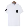 Haute qualité Polo T-shirts Designers Mode Ralphs Polos Hommes Femmes T-shirts Tees Tops Homme S Casual Poitrine Lettre Chemise Luxurys Vêtements Manches Laurens Vêtements A129