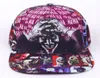 DC Comic The Joker Marca Snapback Cap Moda Impressão Homens Mulheres Bonés de Beisebol Ajustáveis Adulto Hip Hop Hat1456448