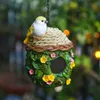 Garden Courtyard Landscape Decoration Outdoor Balcony Small Animal House Bird Little Nest Supplies 231225