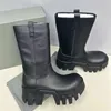 Bottes de Bulldozer montantes de styliste pour hommes, bottes Martng à semelle épaisse de 8cm