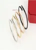 Men women fashion bracelet designer gold bangle nail jewelry high end luxury cuff love cute bracelet for girlfriend valentines day1965354
