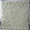 8X8Ft Muro di fiori 3D creativo di alta qualità realizzato con tessuto arrotolato Disposizione di fiori artificiali Sfondo di nozze Decorazione277J
