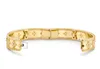 Charm-Armbänder Charm-Armbänder Signature-Armband Vanclee Vierblättriges Kleeblatt Stern-Kaleidoskop-Farbe Goldarmband für Mädchen Valentinstagsschmuck Bijoux Cjewelers