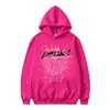 555 hoodie designer kvinnor pullover rosa röda unga thug hoodies män kvinnor broderade webbtröja joggar 9v8g