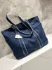 Lu Canvas Tote Yoga Daily Dames canvas tas met dubbel handvat voor yoga gymsporten