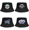 Busch Light Beer Logo męskie i damskie Buckethat Cool Youth Buły Baseballcap jasnoniebieski adge biały latte SO LATTE 5883229