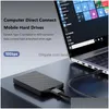 Cabos de computador Connectores S USB tipo C para micro B. Adaptador USB3.1 Gen2 10Gbps 7.5W C 3.1 para disco rígido SSD Deli DHKDZ DHKDZ