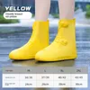 Chaussures de pluie couverture chaussures de pluie antidérapantes bottes de pluie épaissies portables bottes de pluie imperméables pour adultes chaussures d'eau de pluie pour enfants 231226