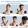 Trimmer Multifunctional Hair Trimmer for Men Washable Clipper Professional Cordless Eyebrow Trimmer Beard Nose Ear Shaver Grooming Kit