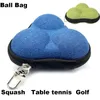 Borsa da ping-pong con palline da squash, tre golf, custodia carina, portafoglio, cuffia, copertura per palline da ping 231225