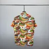 Tshirt Spring/Summer Trend 패션 짧은 슬리브 티셔츠 고품질 Jacquard 여성 남성용 의류 크기 M-XXXL 컬러 블랙 흰색 H678