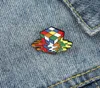 Melty Cube Enamel Pin Custom Colorful Toy Brooch Bag Clothes Lapel Pins Badge Cartoon Jewelry Gift for Kids Friends6034996