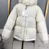 Popularne Baby Down Jackets Winter Girls Warem Four Color Opcjonalnie Designer Ubrania Rozmiar 110-160 Plush Logo Boys Płaszcz Nov25