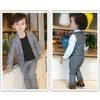 Formele kinderfeestkleding Jongenspaksets voor bruiloft Peuterjongen Blazer feestceremoniekostuums 231225